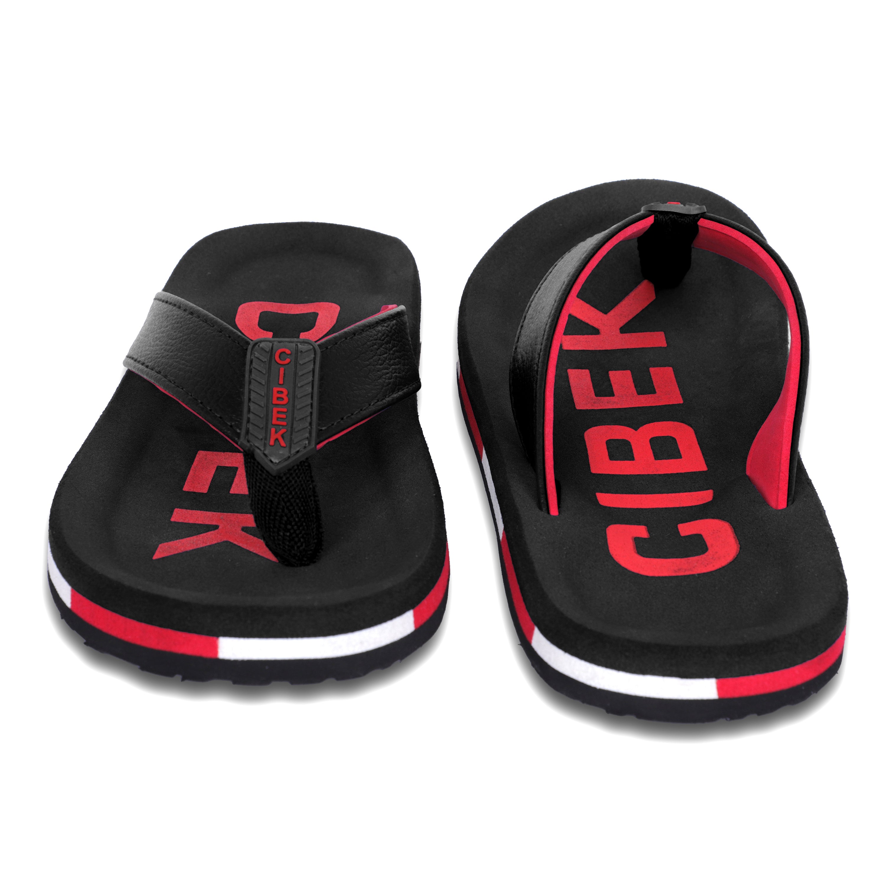 CIBEK Orthopedic Anti-Skid Lightweight Men's Flip Flops Slippers for Daily Comfort